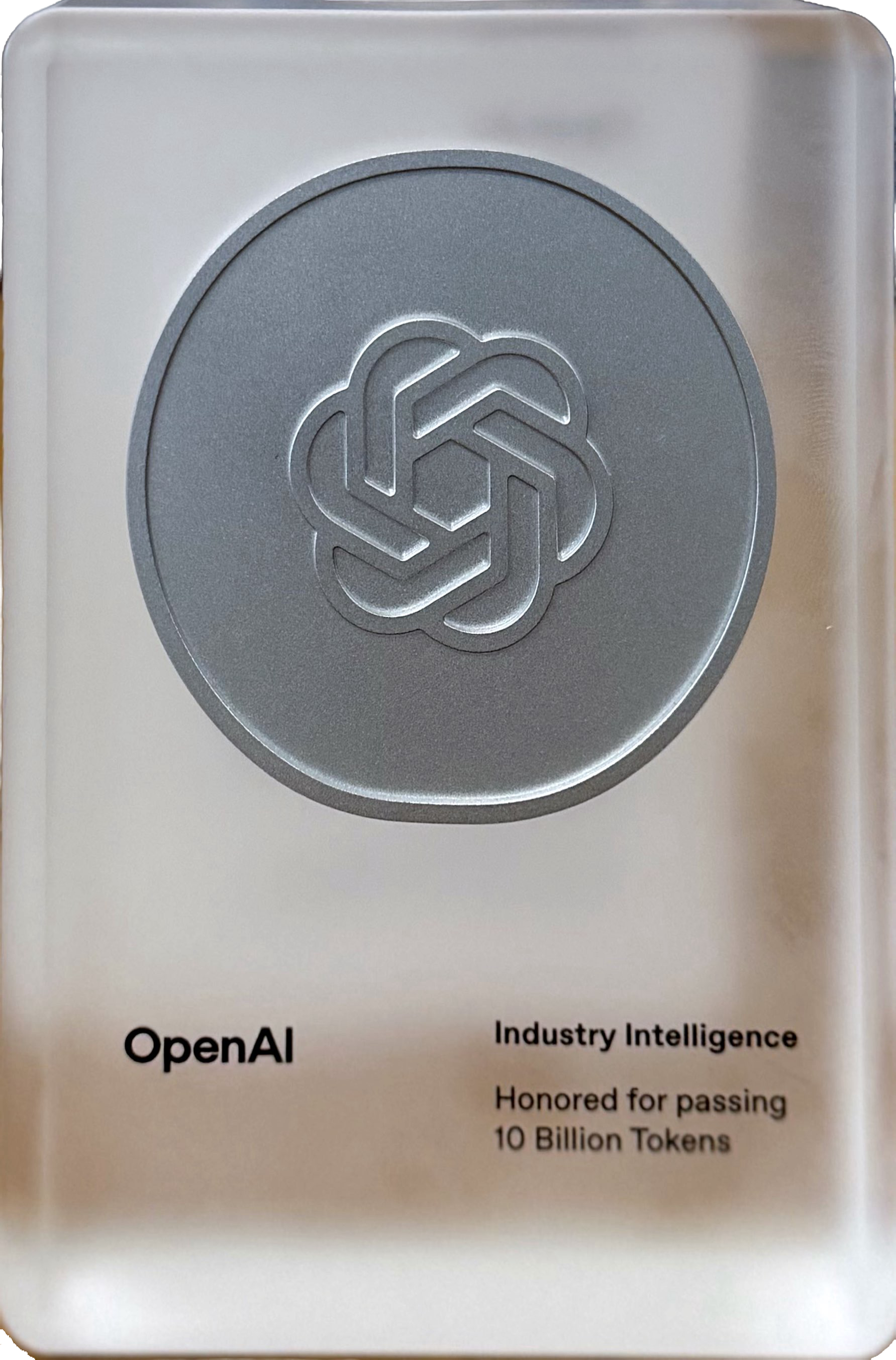 OpenAI Tokens of Appreciation Award